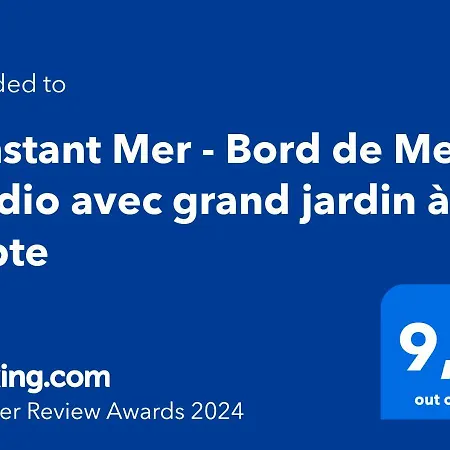 アパート L'instant - Bord De - Avec Grand Jardin A La Capte *