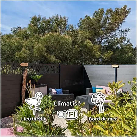Apartmán L'instant - Bord De - Avec Grand Jardin A La Capte *